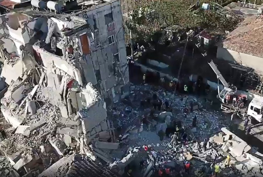  Pamje nga droni: Thumana e shkatërruar nga tërmeti | FOTO