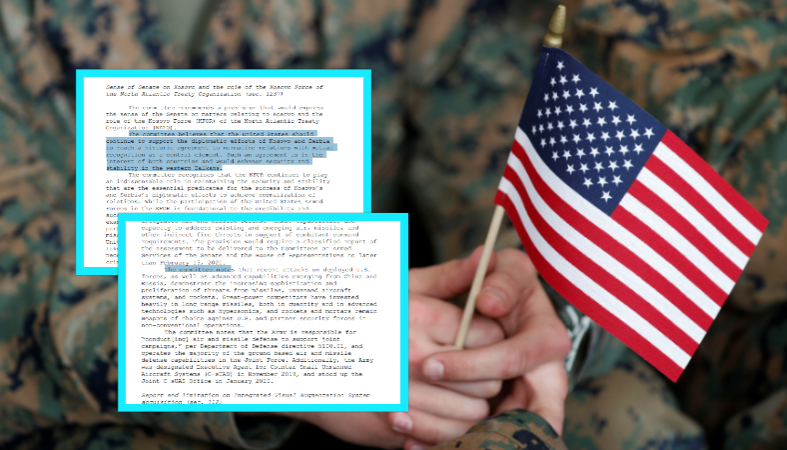  Dokumenti i Senatit Amerikan: Finalja Kosovë-Serbi të përmbyllet me njohje reciproke, SHBA mbështetje për ushtrinë e Kosovës