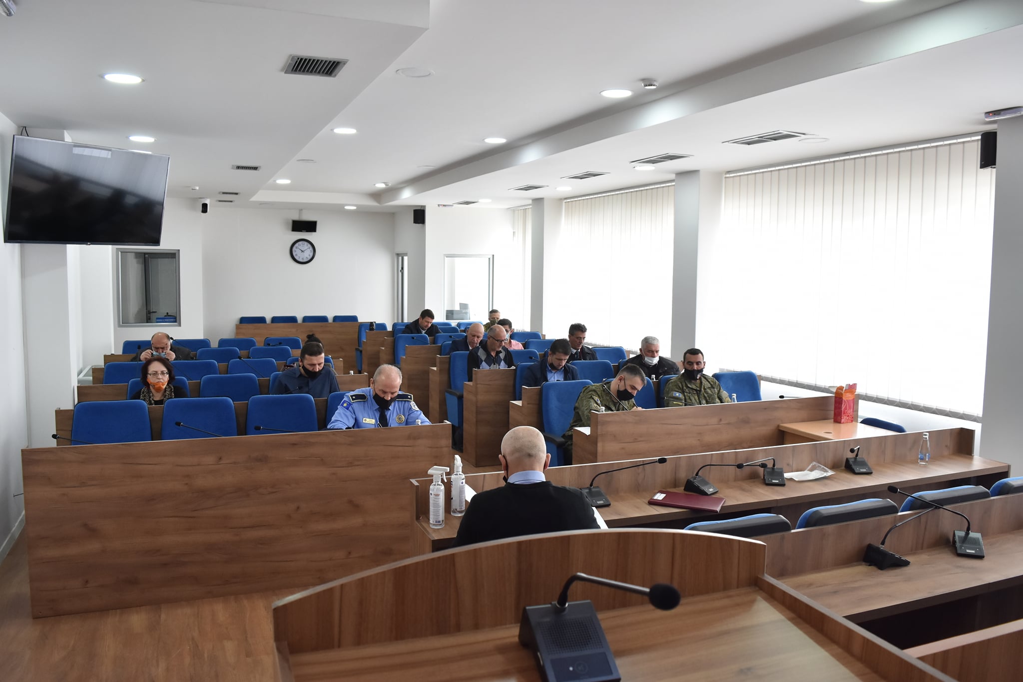  KKSB në Podujevë shqyrtoi situatën me pandeminë Covid-19