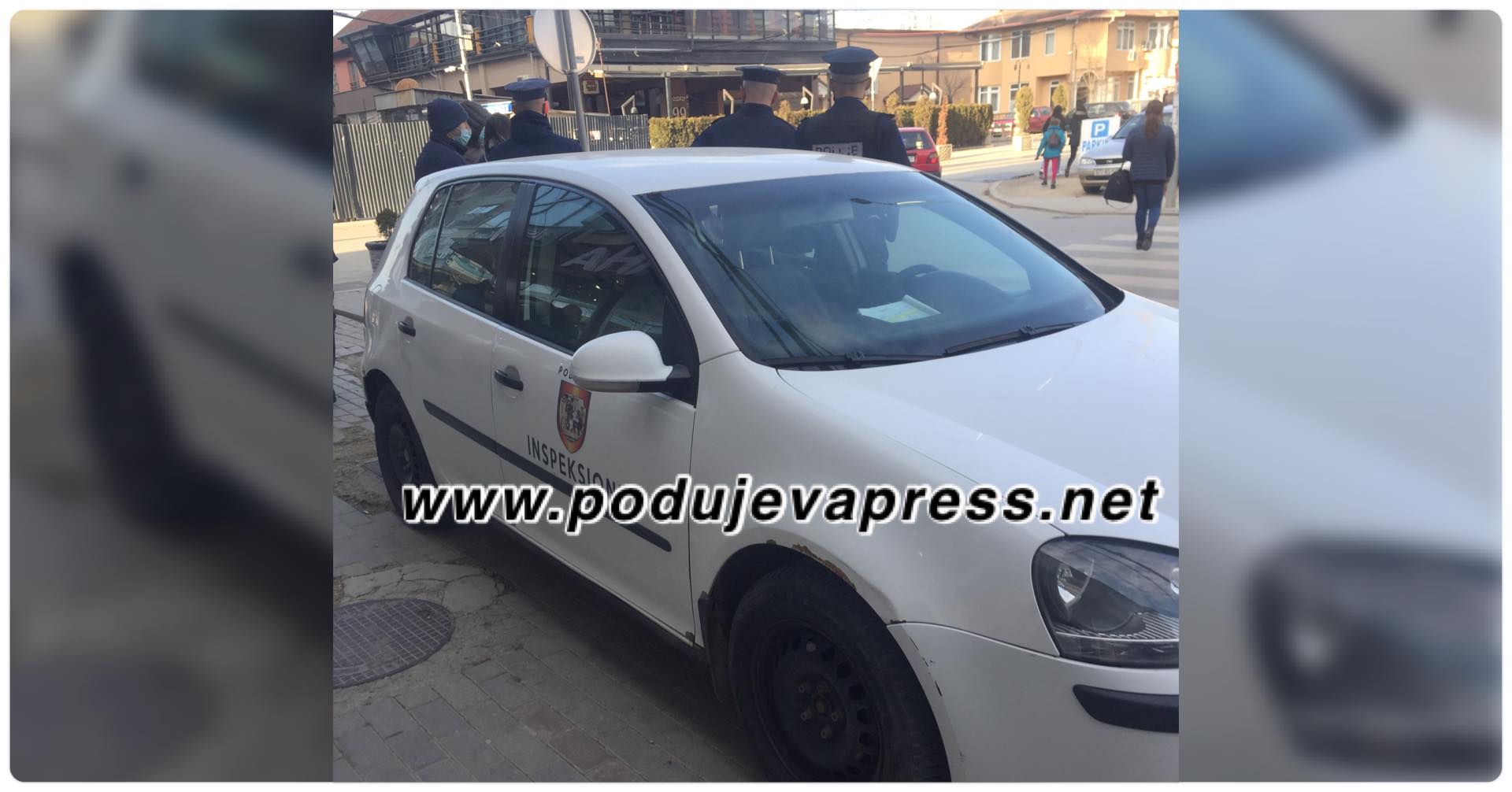 Policia dhe inspekcioni largon taksistët ilegalë në Podujevë (FOTO)
