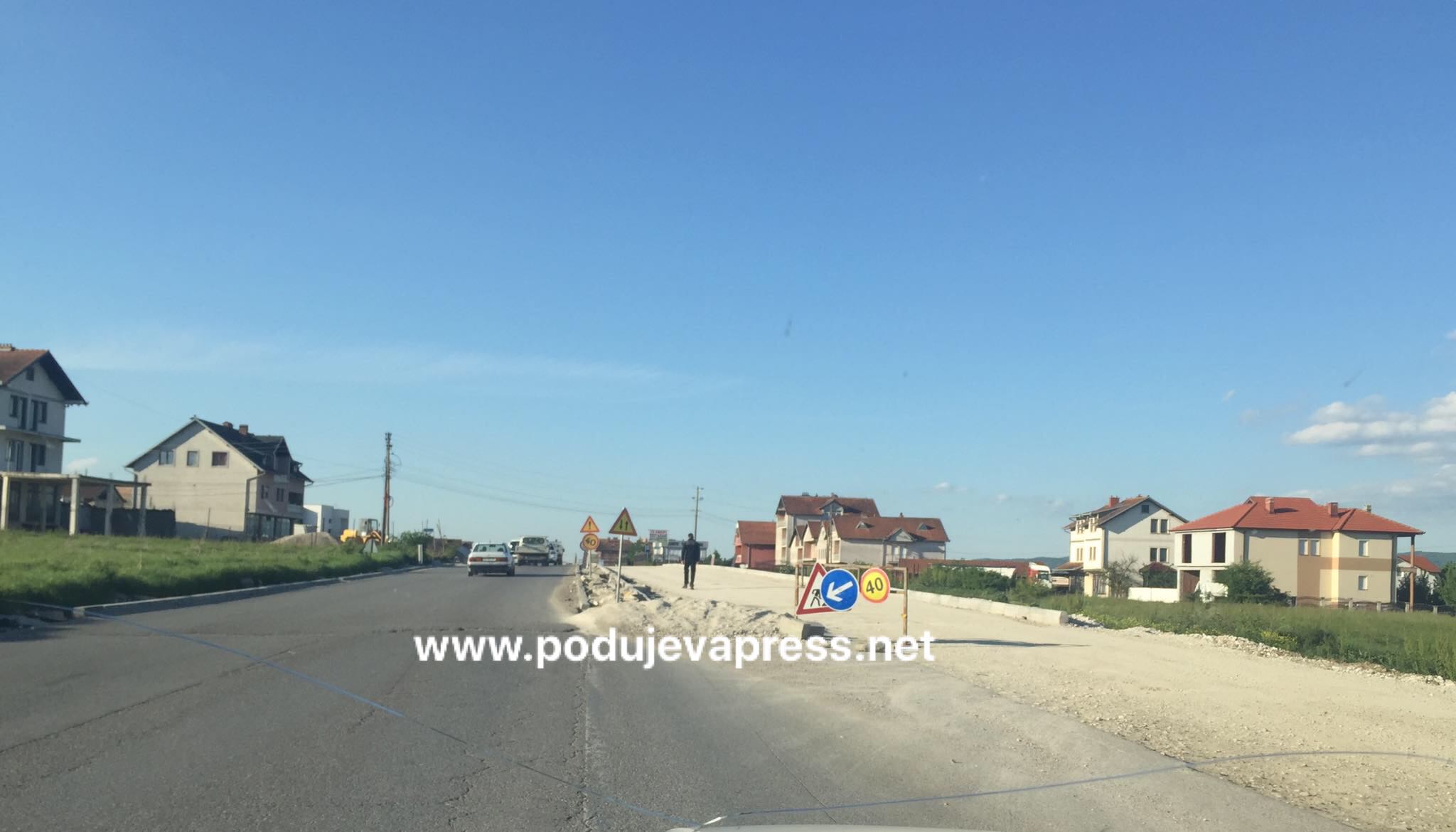  “Harrohet” zgjerimi i rrugës Podujevë – Prishtinë