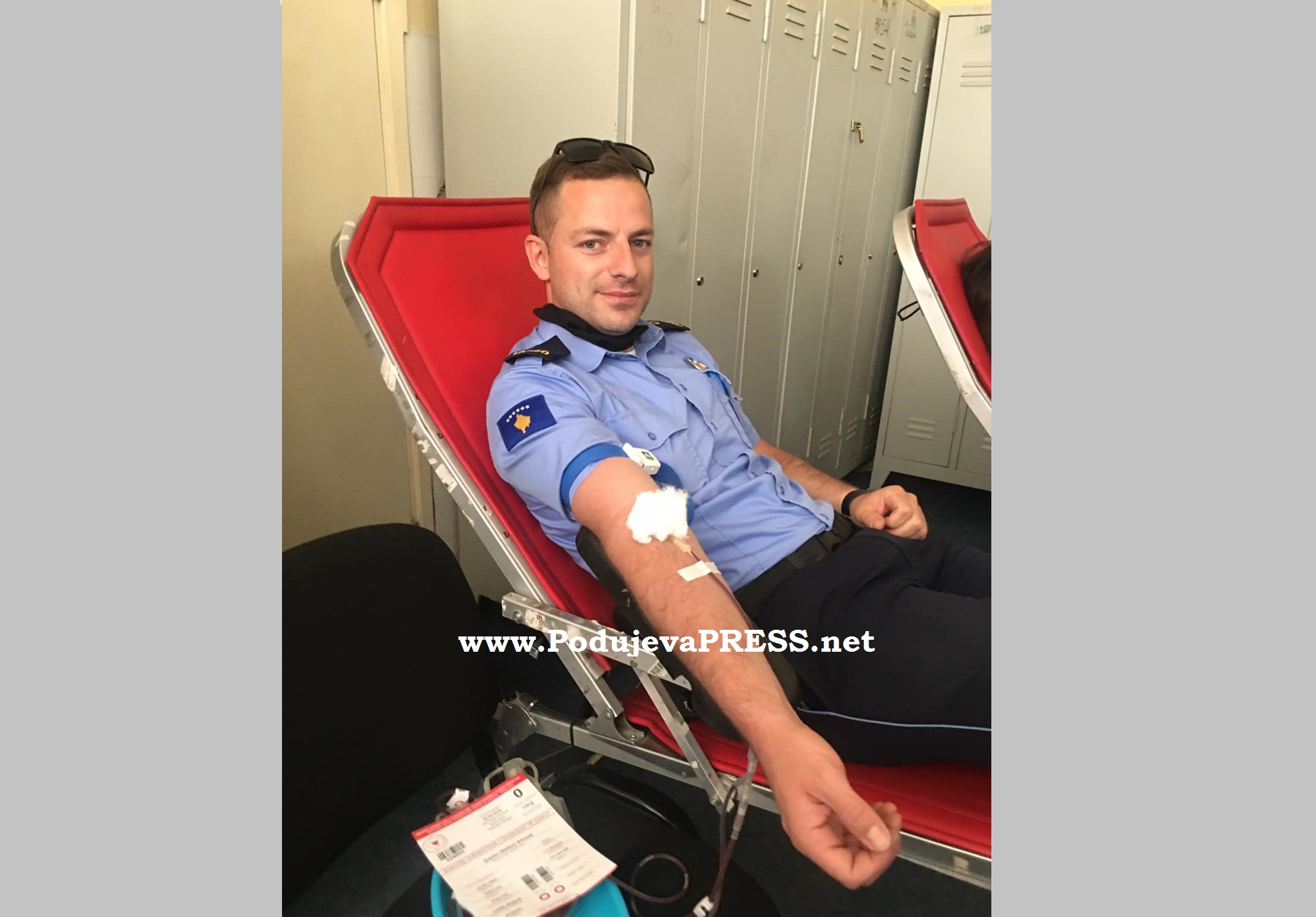  Policët e Podujevës dhurojnë gjak |PAMJE