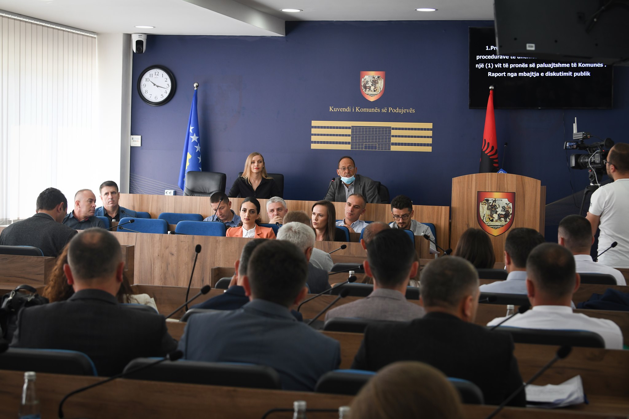  Kuvendi i komunës së Podujevës mbajti mbledhjen e radhës