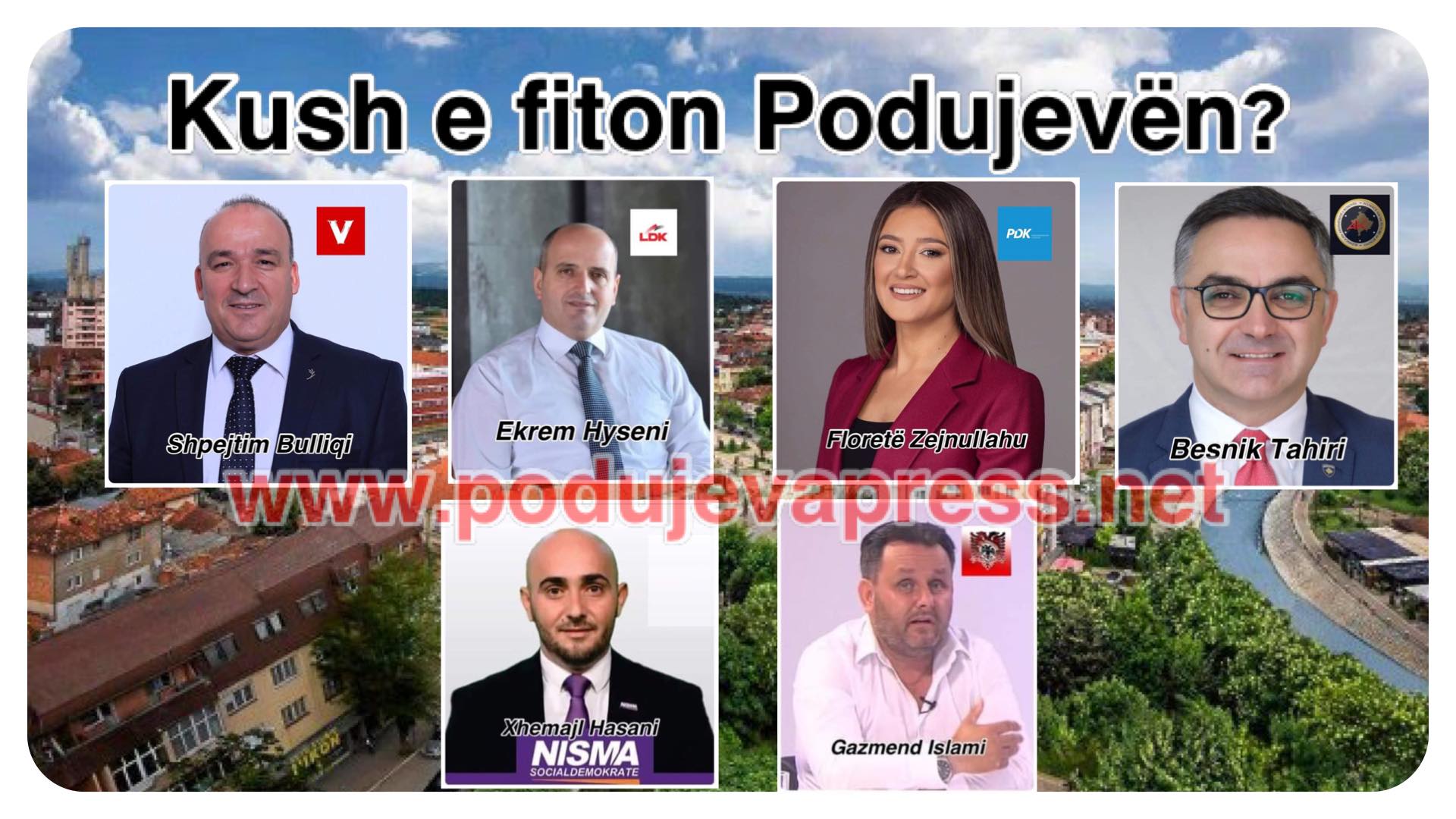  Kjo është lista zyrtare e të gjithë kandidatëve për asamblistë të certifikuar nga KQZ në zgjedhjet lokale në Podujevë