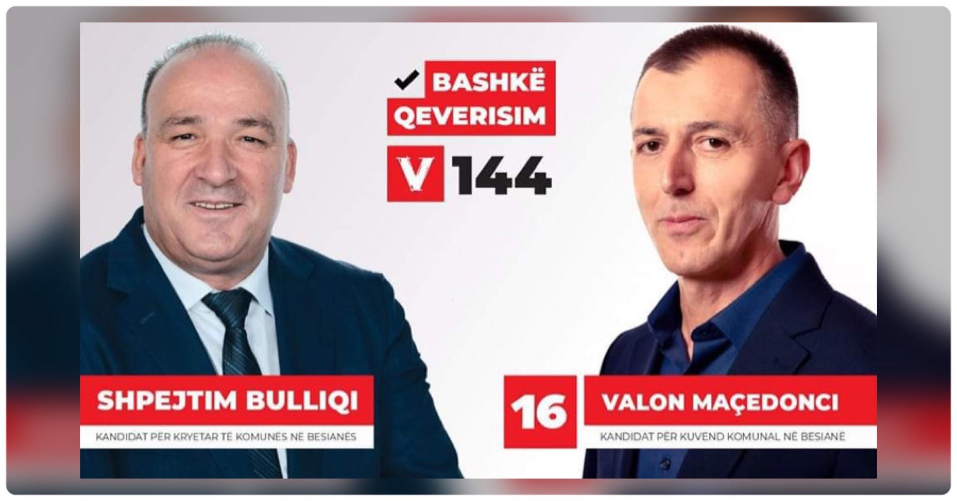  Valon Maçedonci me numër 16 garon për asambleist nga VV-ja në Podujevë