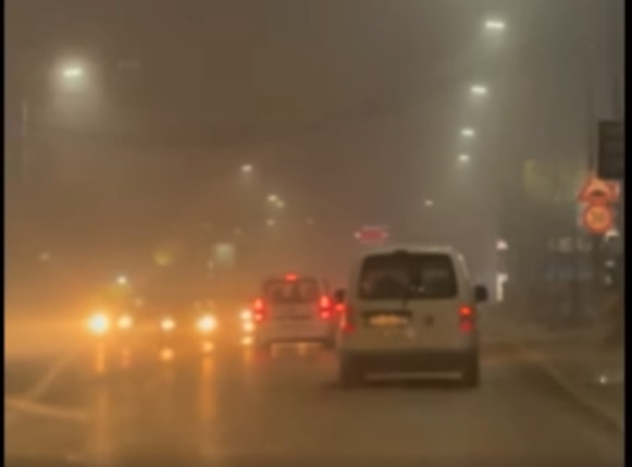  Kujdes gjatë vozitjes, mjegullë në rrugën Prishtinë-Podujevë