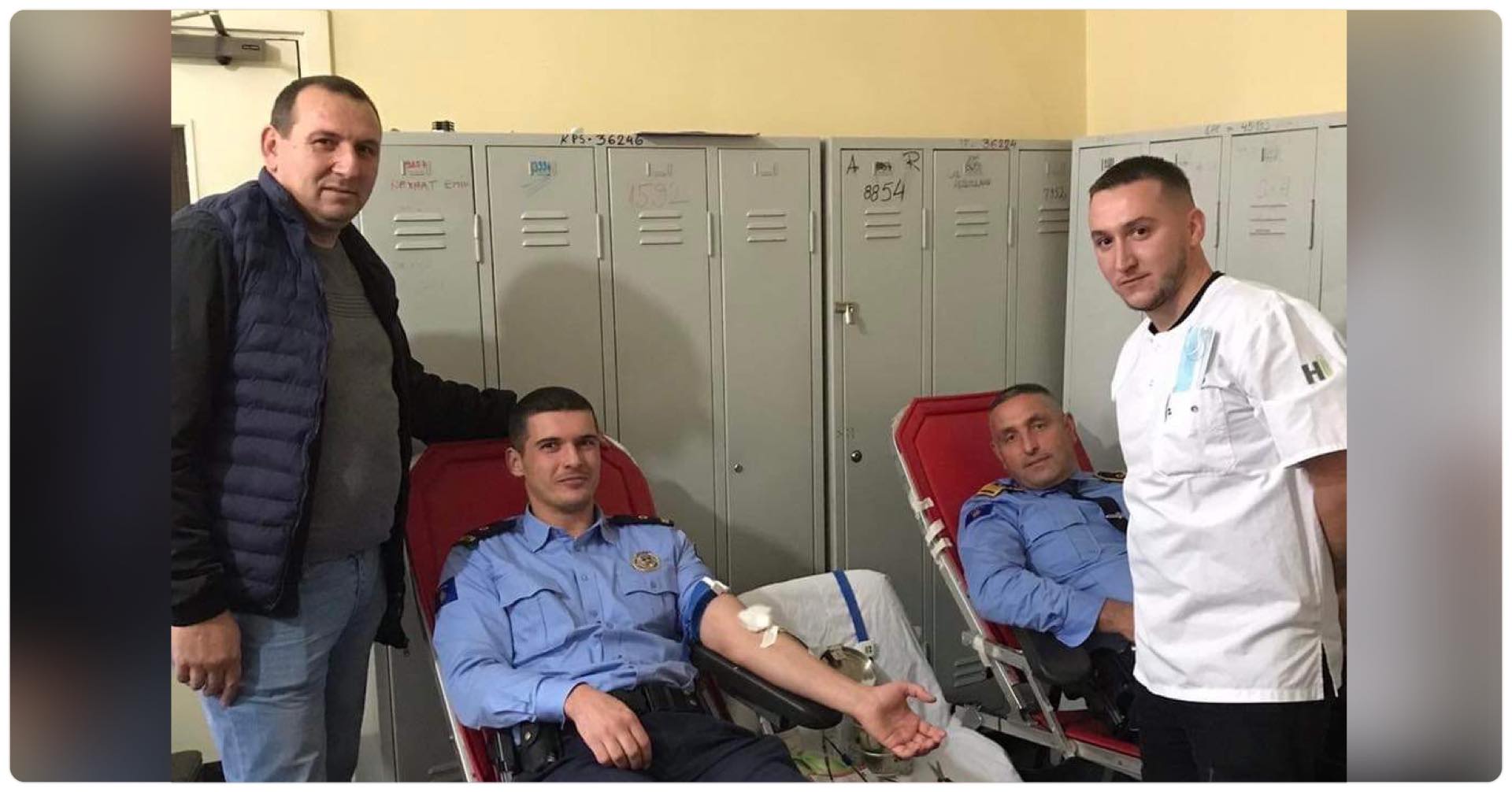  Policët e Podujevës dhurojnë gjak |PAMJE