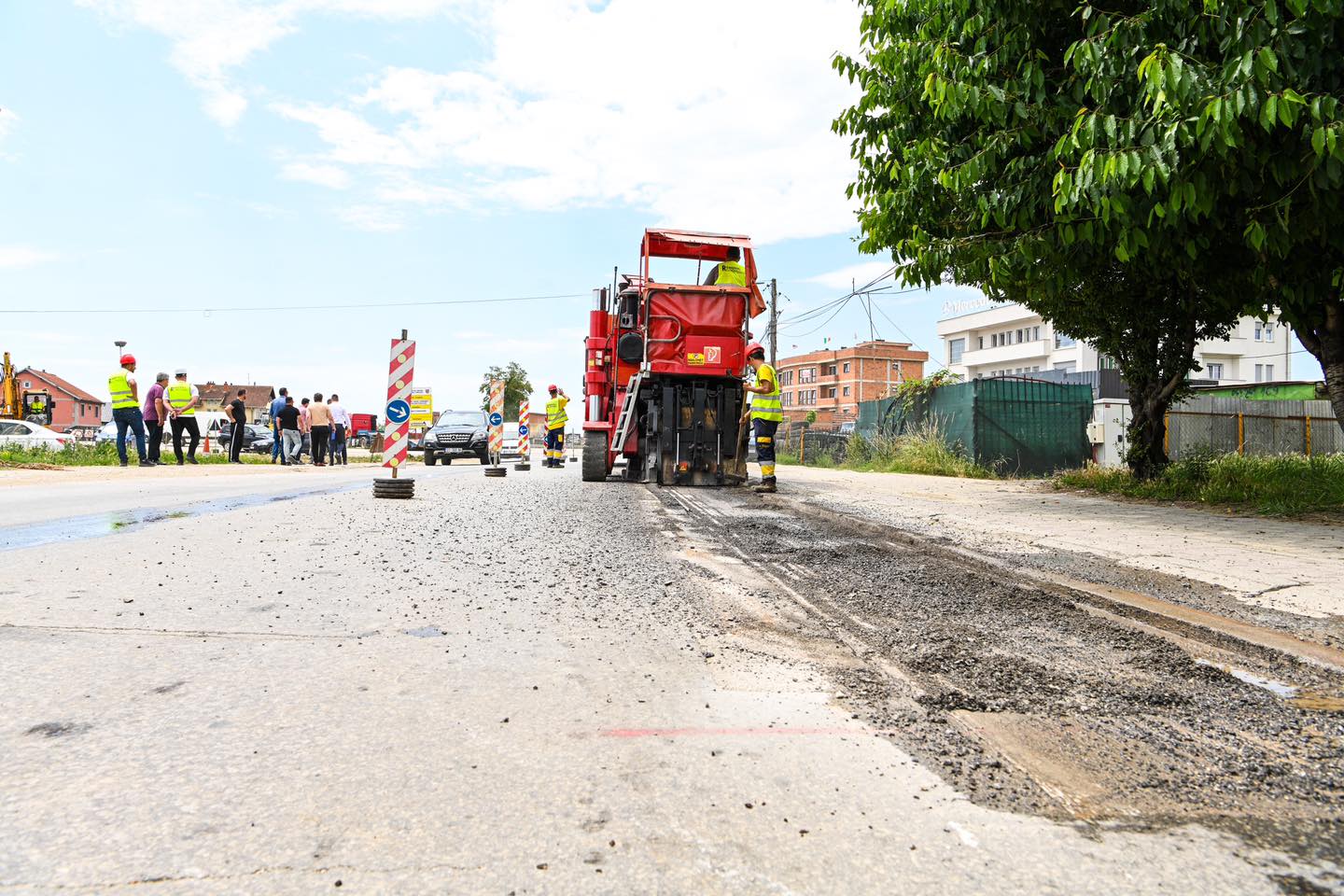  Fillojnë punimet në rikonstruktimin e tërësishëm të rrugës “Skënderbeu” në Podujevë