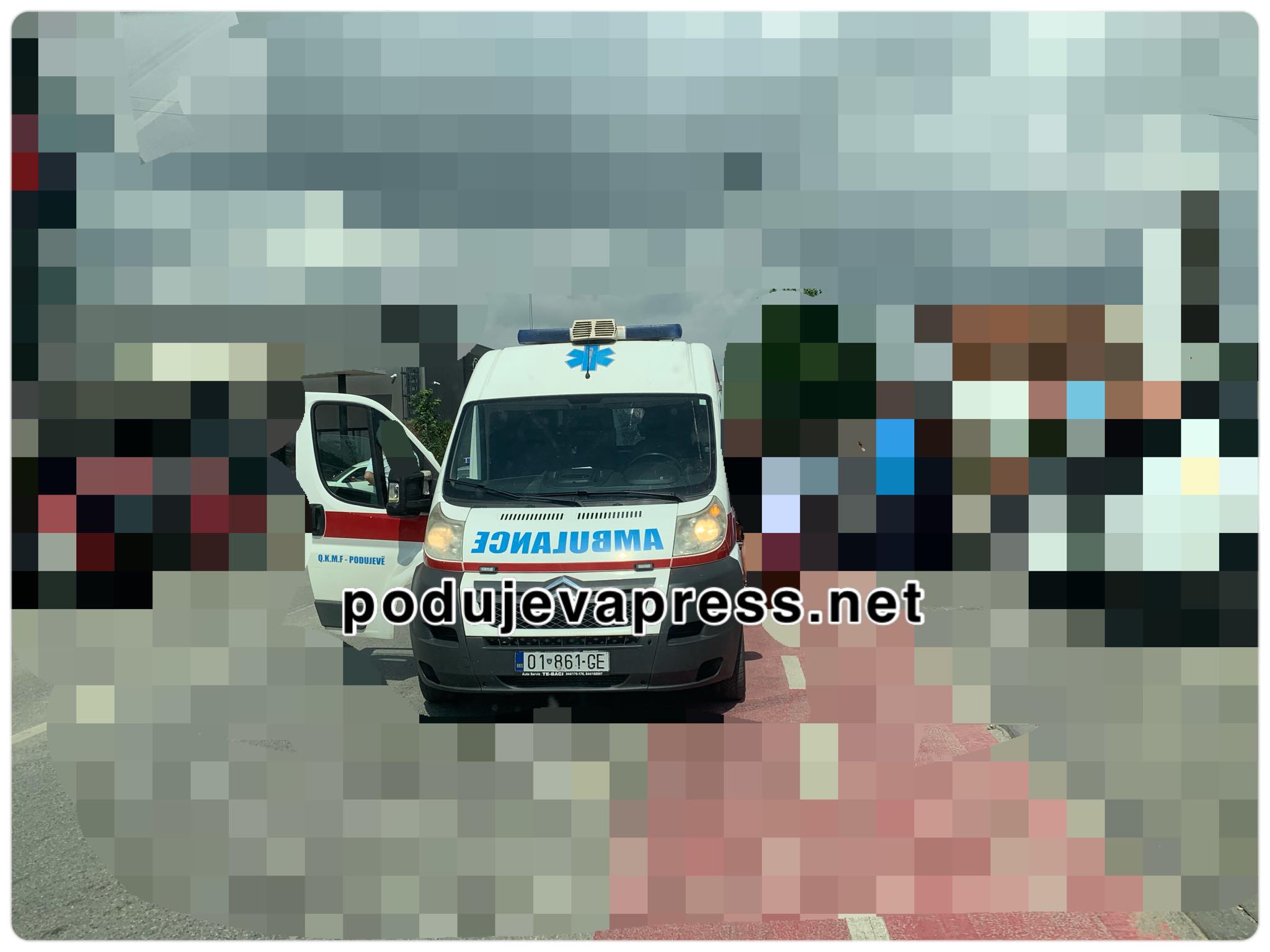  8 persona të lënduar sot në Podujevë