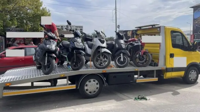  Policia dënon 51 qytetarë dhe sekuestron 22 motoçikleta