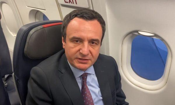  Me ftesë të Macronit, Kurti niset për në Paris ku do të marrë pjesë në Forumin e Paqes