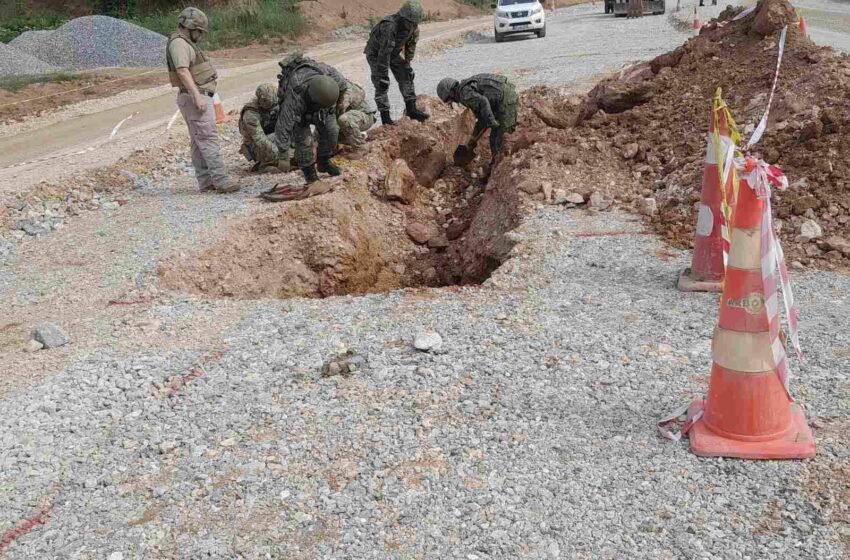  FSK largon bombat 50 kilogramshe në fshatin Shakovicë të Podujevës | PAMJE