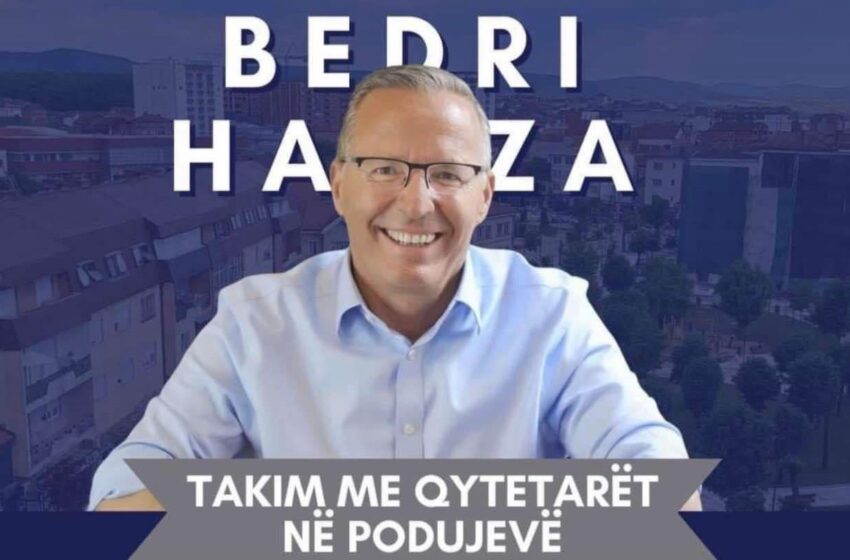  Bedri Hamza të dielën takim me qytetarët e Podujevës