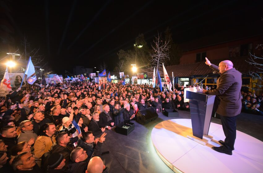  LDK në Podujevë mban tubimin përmbyllës sonte në Sheshin “Ali Ajeti”